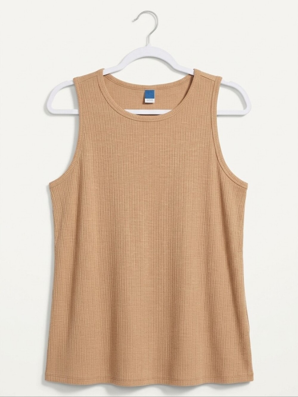 Old Navy Every Day Ribbed Tank Top in Camel Women's Medium Fall Tank Top